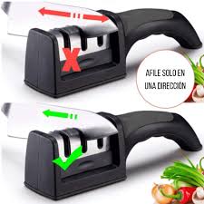 AFILADOR DE CUCHILLOS + CEPILLO CON DISPENSADOR