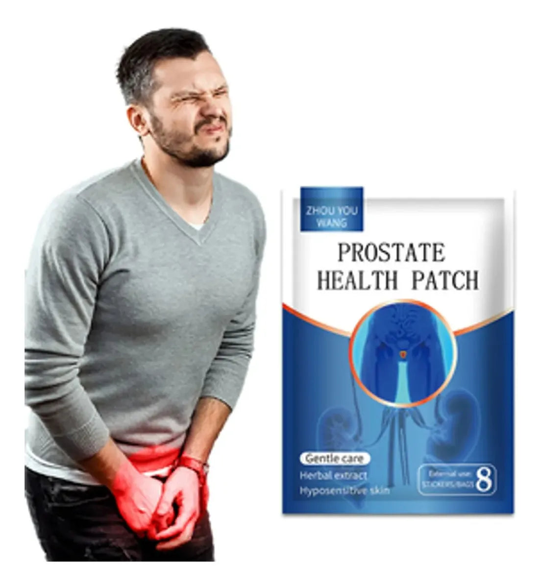 Parche para la Salud de la Próstata – Bienestar Masculino Natural