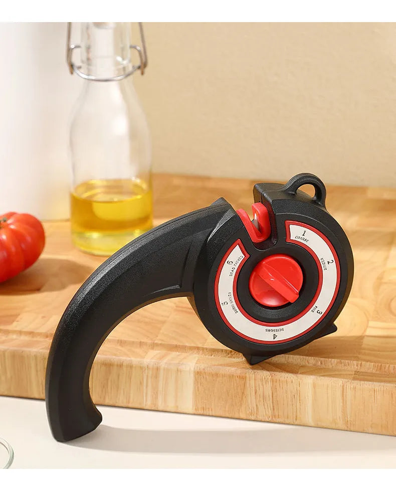 🔪 Afilador de Cuchillos Profesional 6 Etapas – Precisión Total en Tu Cocina