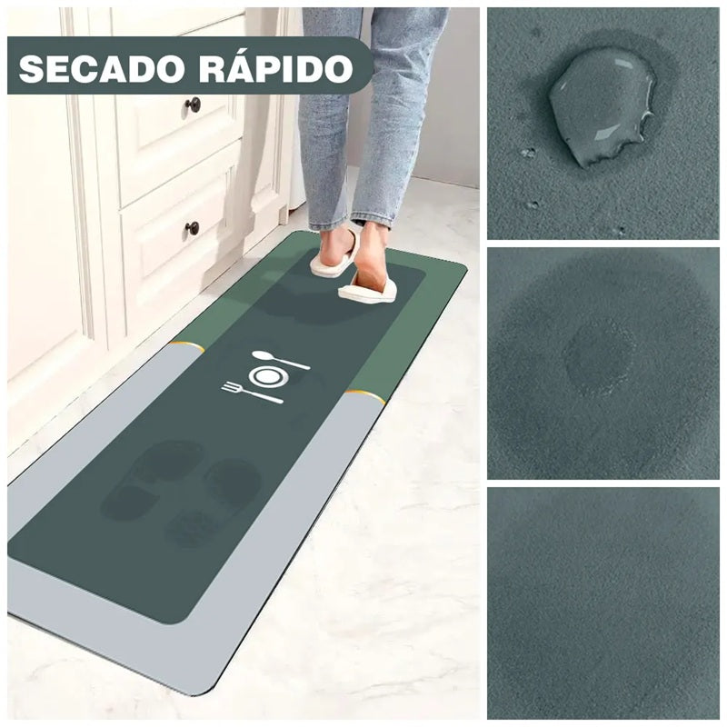 🏠 Alfombras Antideslizantes para Cocina y/o baño – Set de 2 Unidades