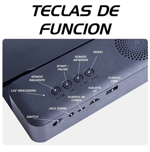 Amplificador de Pantalla 12 pulgs para teléfono con altavoz bluetooth.