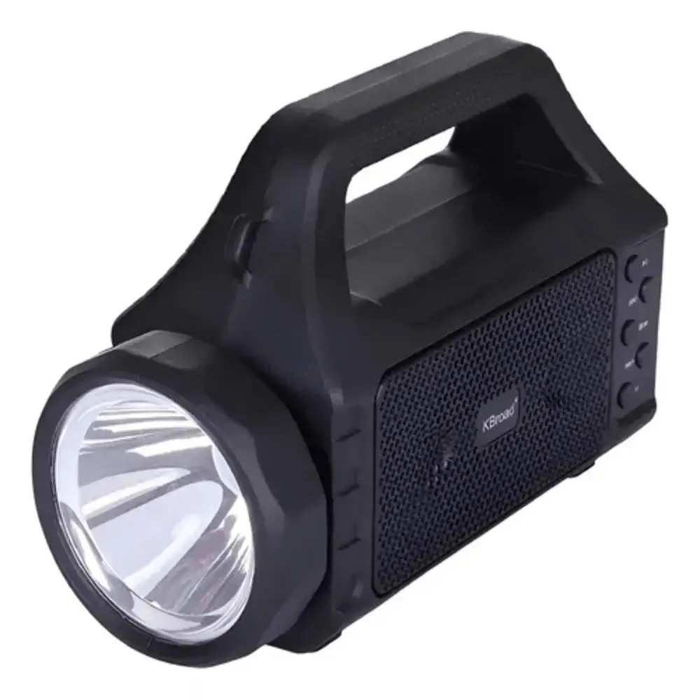 🔦🎶 Parlante Solar Multifunción KBroad KTS-2031