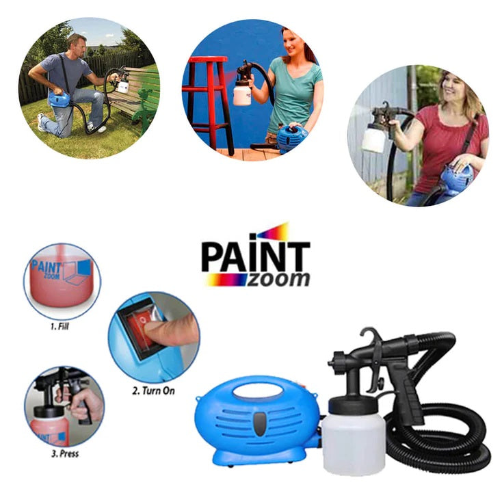 Pistola de Pintar Paint Zoom 🎨🏠