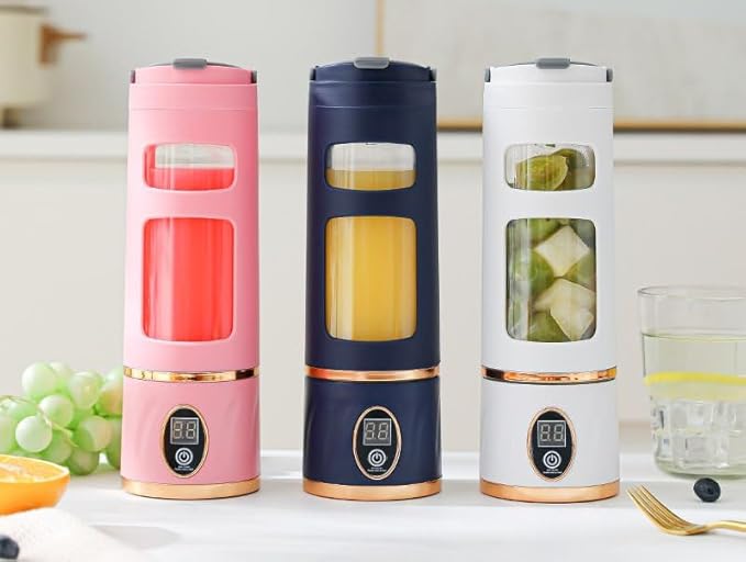 🥤 Licuadora Portátil Recargable USB – batidos Frescos Donde Quieras
