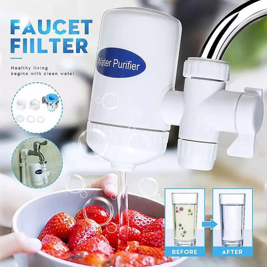 💧 Filtro Purificador de Agua para Grifo – Agua Limpia, Segura y Saludable al Instante