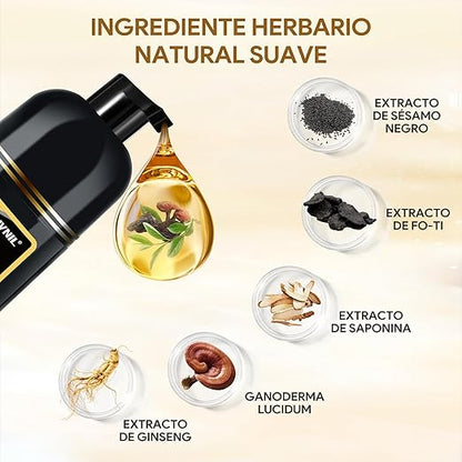 Shampoo cubre canas