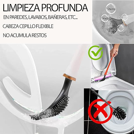 Escobilla de baño flexible