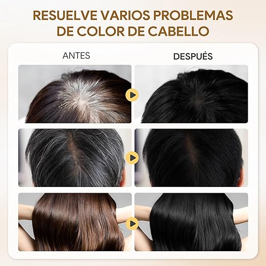 Shampoo cubre canas