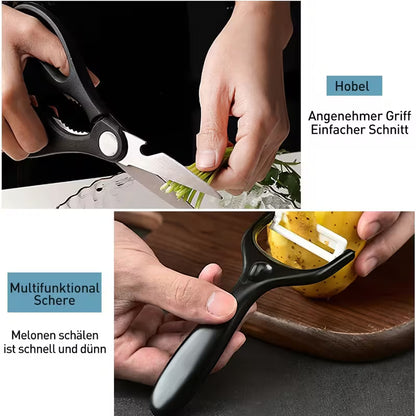 🔪 Set de Cuchillos 6 Piezas en Acero Inoxidable – Precisión y Elegancia para Tu Cocina