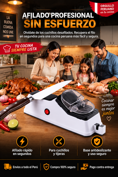AFILADOR DE CUCHILLO PRO A CORRIENTE