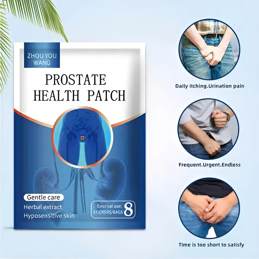 💙 Parche para la Salud de la Próstata – Bienestar Masculino Natural