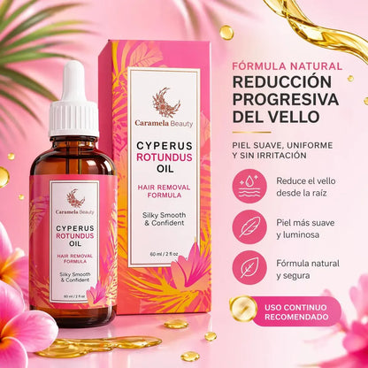 🌿 Aceite Depilatorio Natural Cyperus Rotundus
