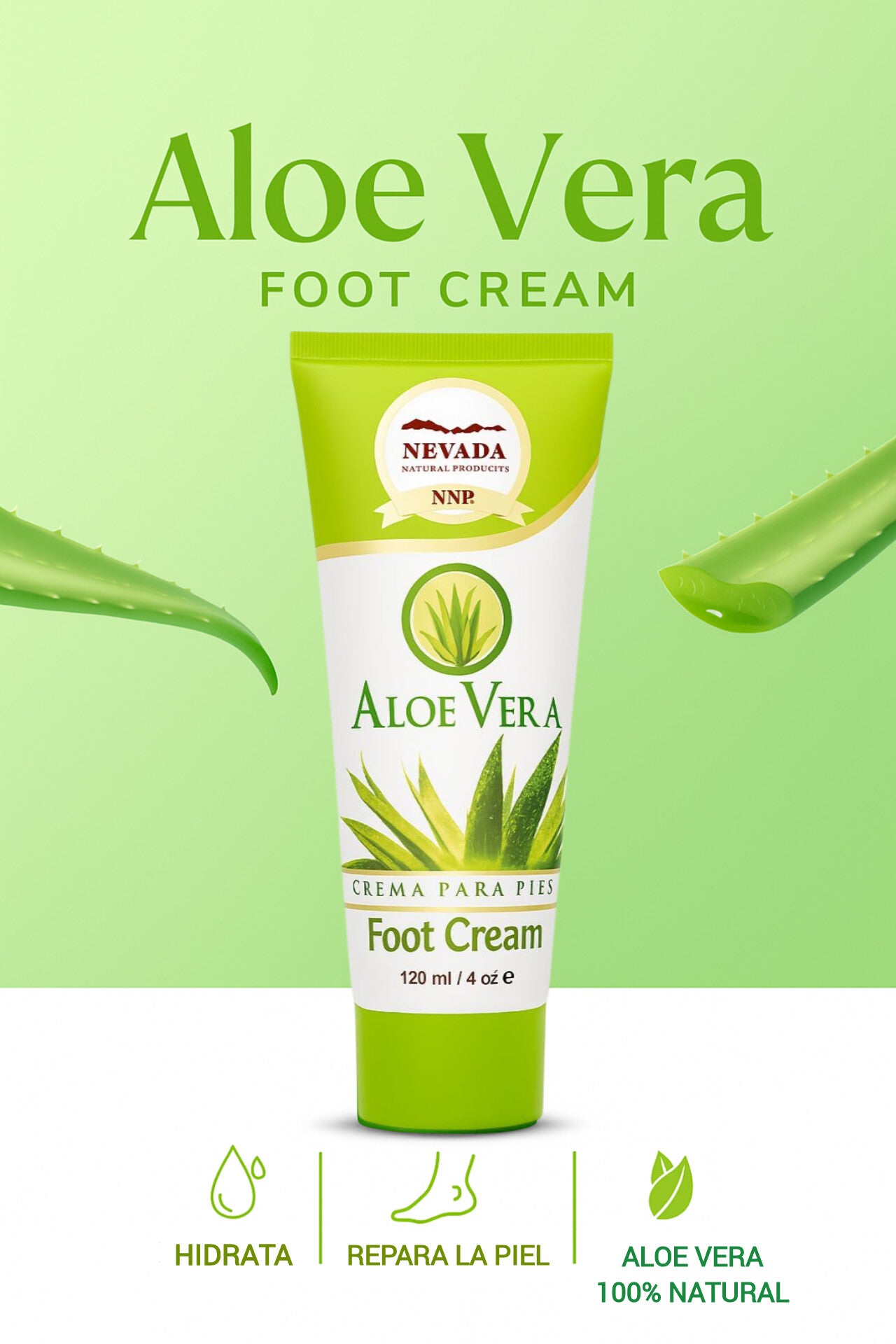 Crema para pies / Hidratación y Regeneración Intensa para Piel Seca