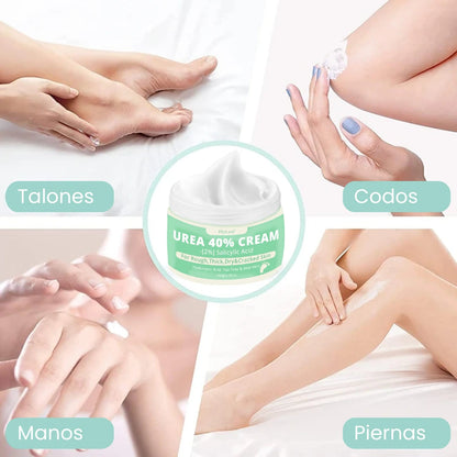 "Crema Humectante Urea 40% | Hidratación y Regeneración Intensa para Piel Seca"
