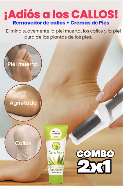Removedor de Callos + Crema para pies agrietados (CALLOS)
