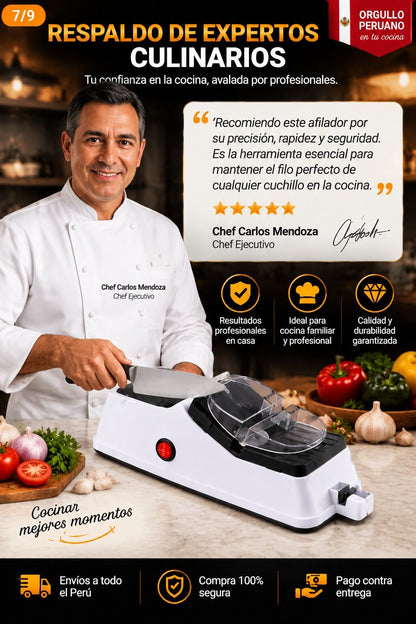 AFILADOR DE CUCHILLO PRO A CORRIENTE