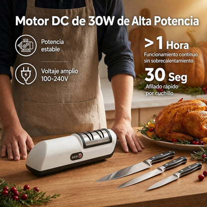 Afilador de cuchillos eléctrico inalámbrico 2026