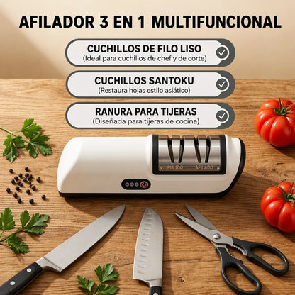 Afilador de cuchillos eléctrico inalámbrico 2026