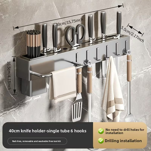 🏡✨ Estante de Cocina Multifuncional de Acero