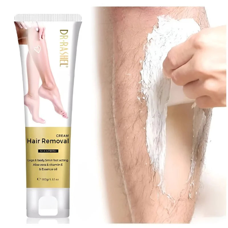 Crema Depiladora Corporal con Aloe Vera y Vitamina E