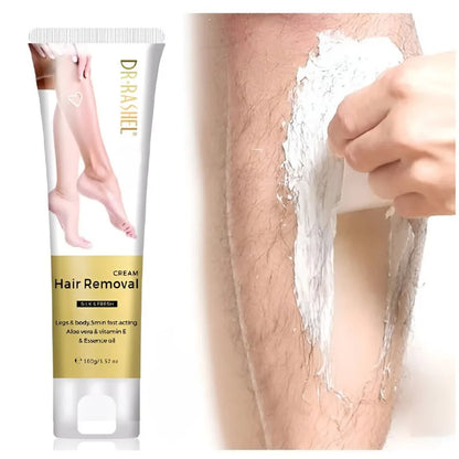 Crema Depiladora Corporal con Aloe Vera y Vitamina E
