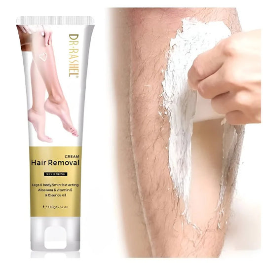 Crema Depiladora Corporal con Aloe Vera y Vitamina E