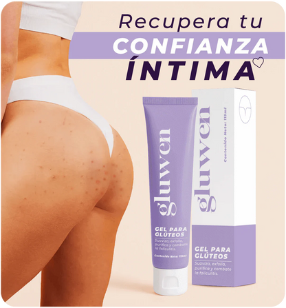 GLUWEN GEL EXFOLIANTE PARA GLÚTEOS