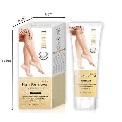 Crema Depiladora Corporal con Aloe Vera y Vitamina E