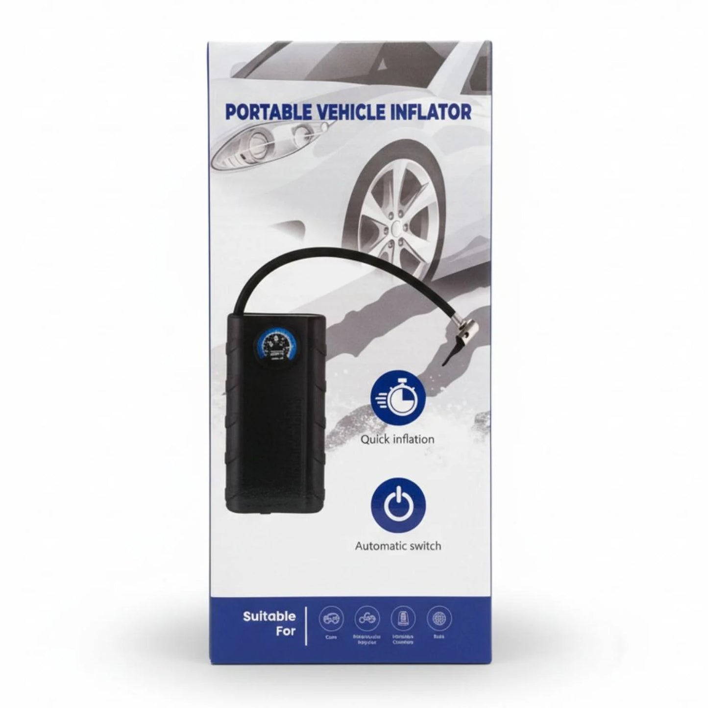 Inflador Portátil para Vehículos