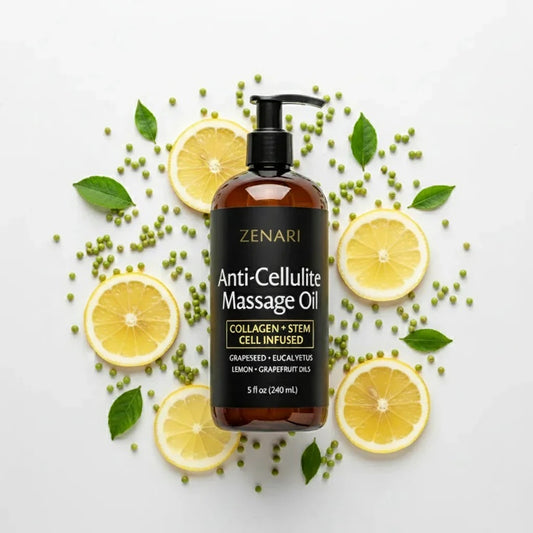 AntiCelulitis, AntiEstrías y Reafirmante de piel - Aceite con Extracto de Plantas Naturales