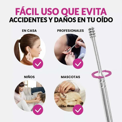 Kit de Limpieza de Oídos Profesional
