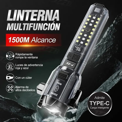 Linterna Multifunción policial