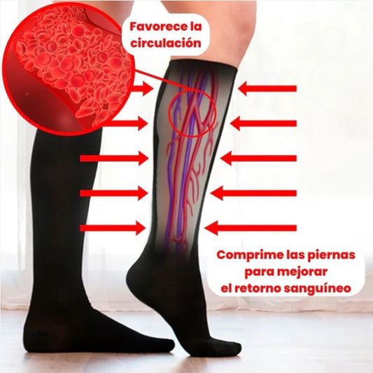 2x1  Medias de Compresión FEETPLUS