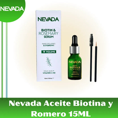 ✨ Serum de crecimiento Biotina & Romero