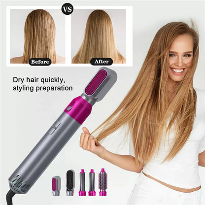 SECADOR CEPILLO MULTIFUNCIONAL 5 EN 1 – UN CABELLO PERFECTO