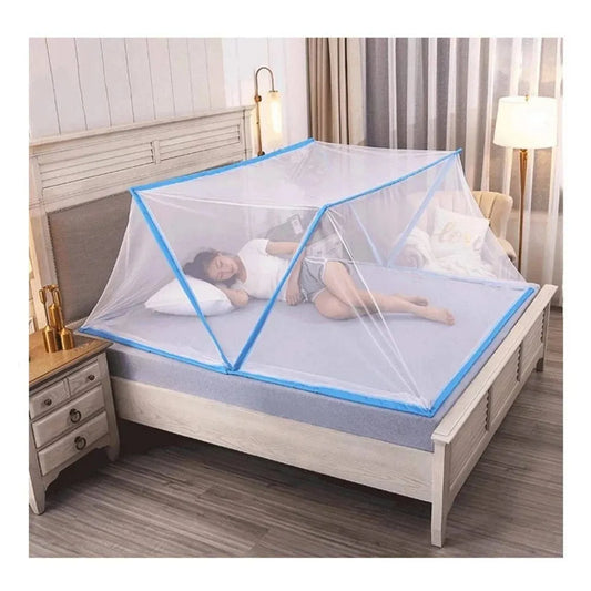 🛏️ Mosquitero Plegable 360° – Protección Total para un Sueño Tranquilo